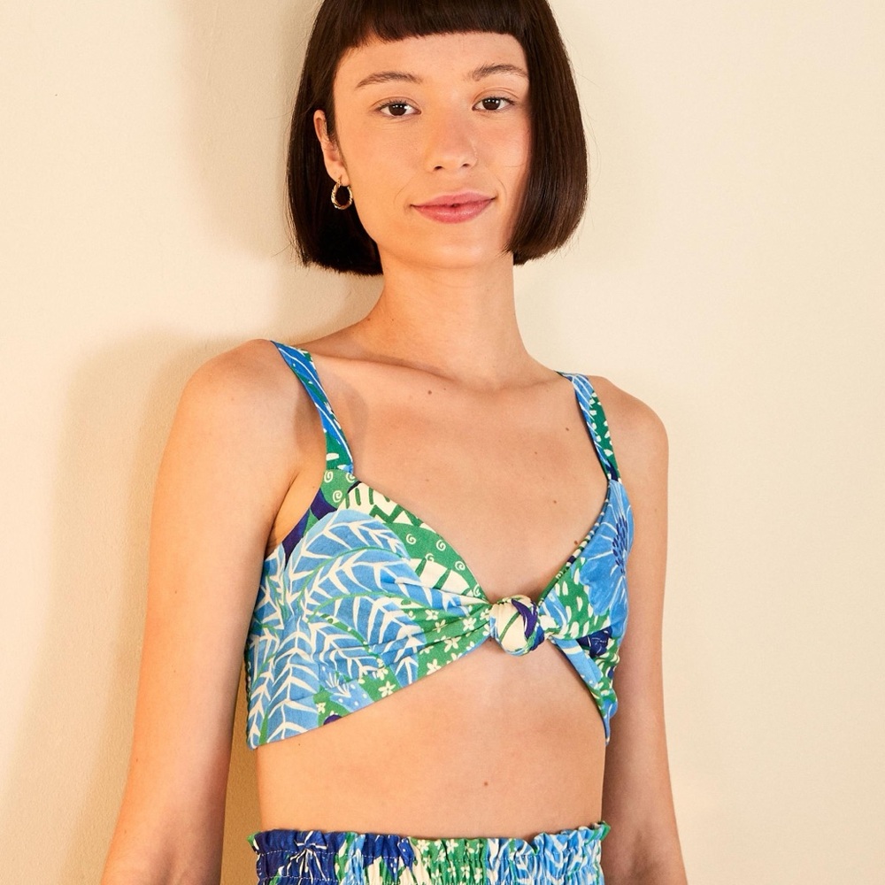 Tropical Print Top FARM Rio (from Brazil)